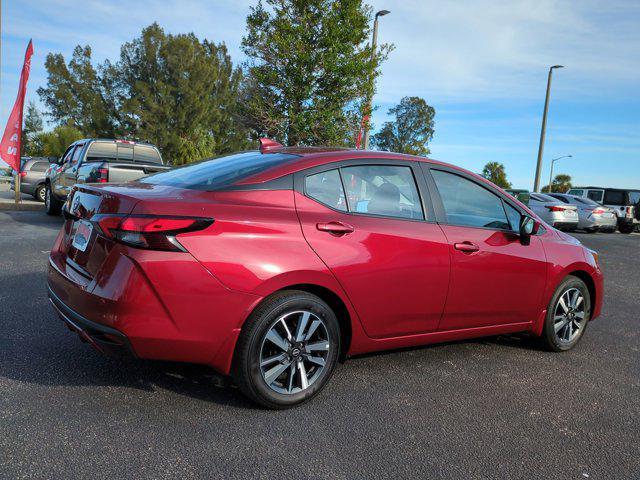 new 2025 Nissan Versa car, priced at $20,581