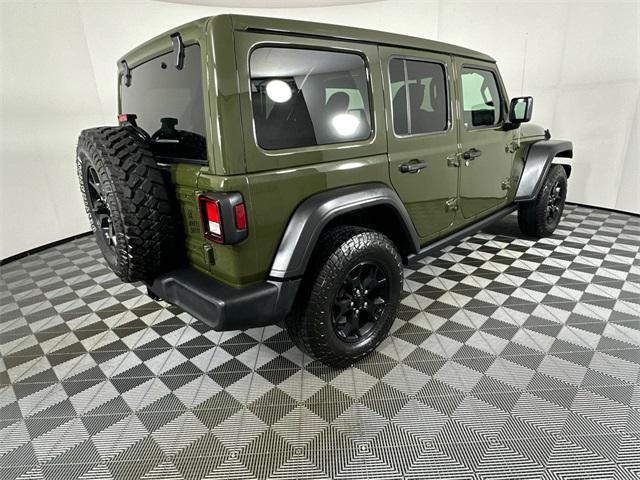 used 2021 Jeep Wrangler car, priced at $24,498