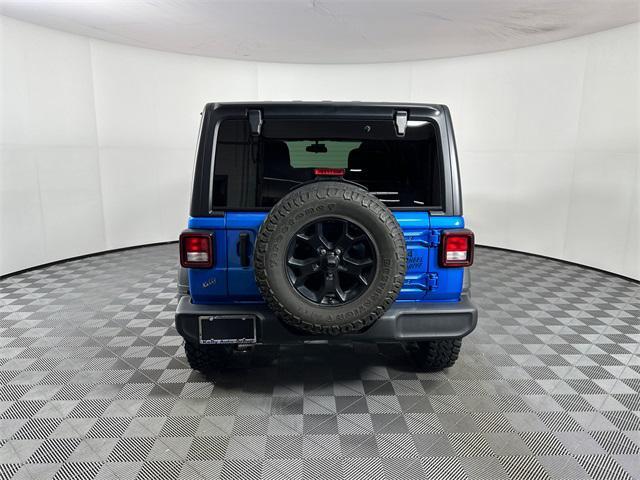 used 2022 Jeep Wrangler car, priced at $26,498