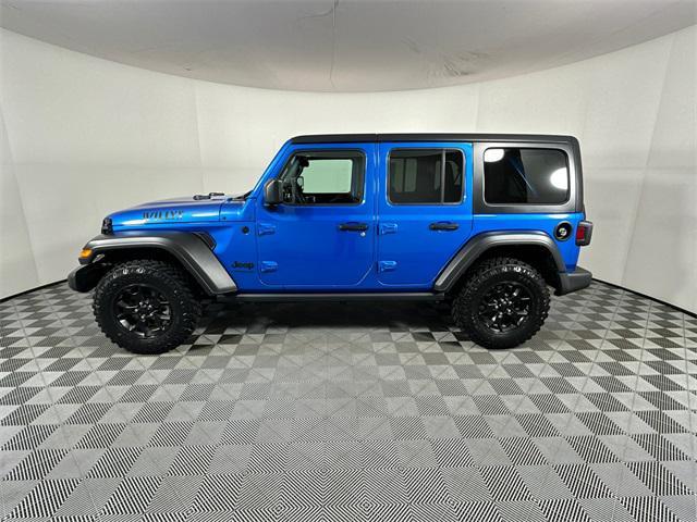 used 2022 Jeep Wrangler car, priced at $26,498
