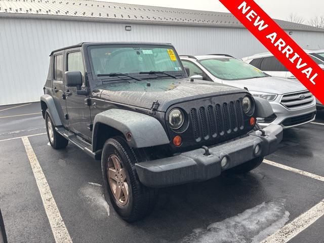 used 2012 Jeep Wrangler Unlimited car, priced at $9,998
