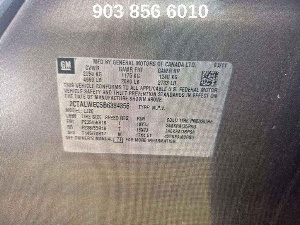 used 2011 GMC Terrain car, priced at $8,224