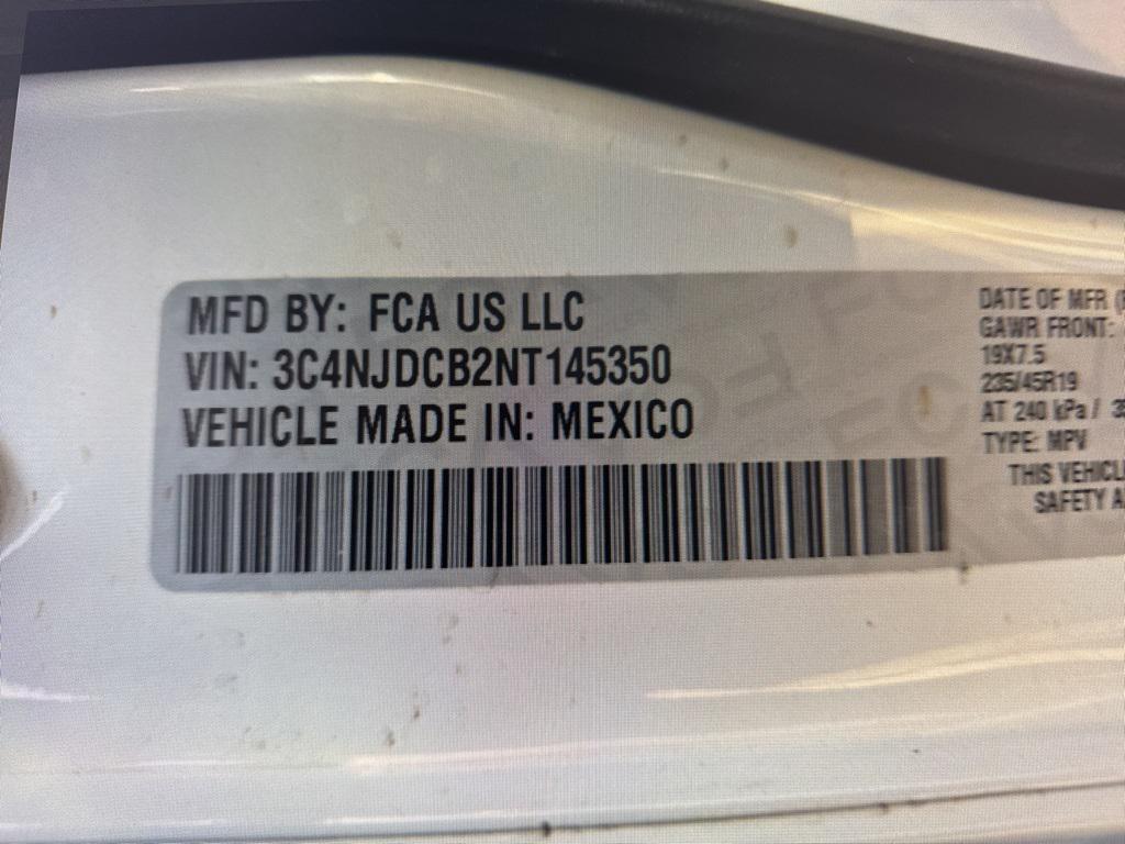 used 2022 Jeep Compass car, priced at $20,994