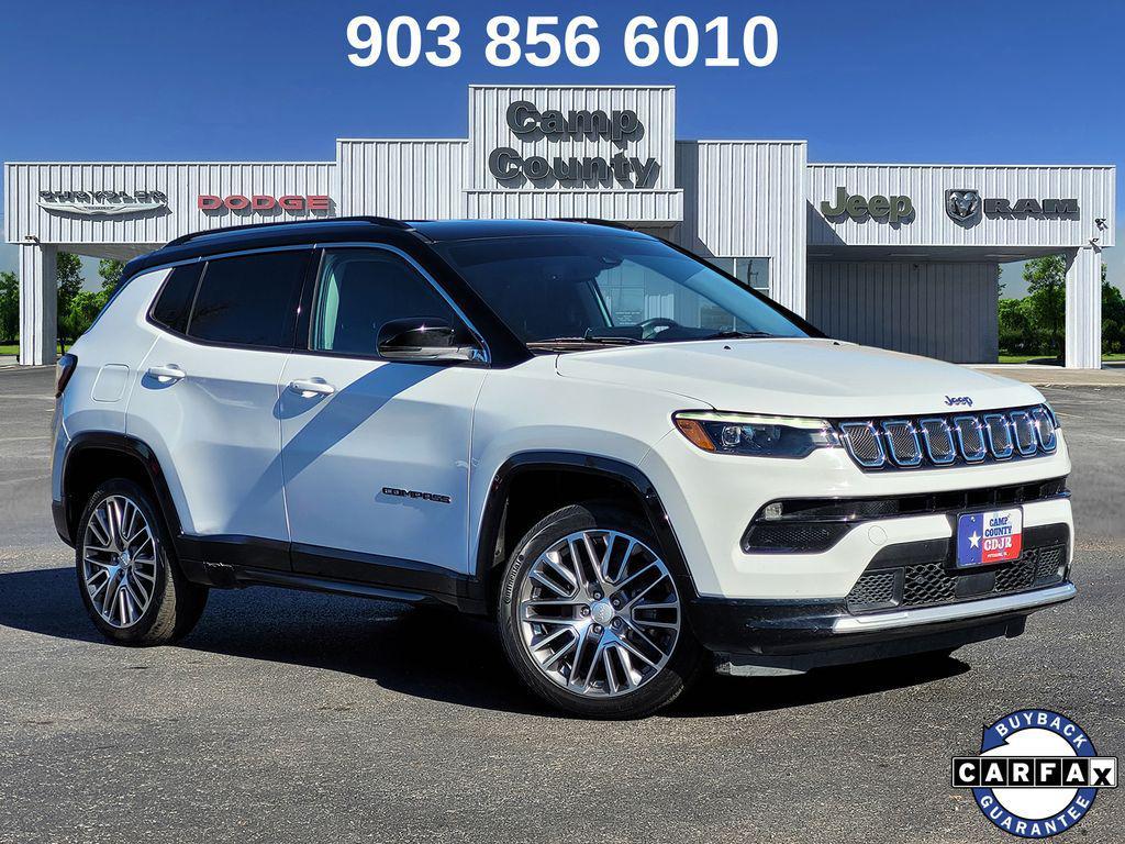 used 2022 Jeep Compass car, priced at $19,996