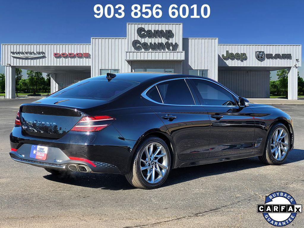 used 2022 Genesis G70 car, priced at $18,996