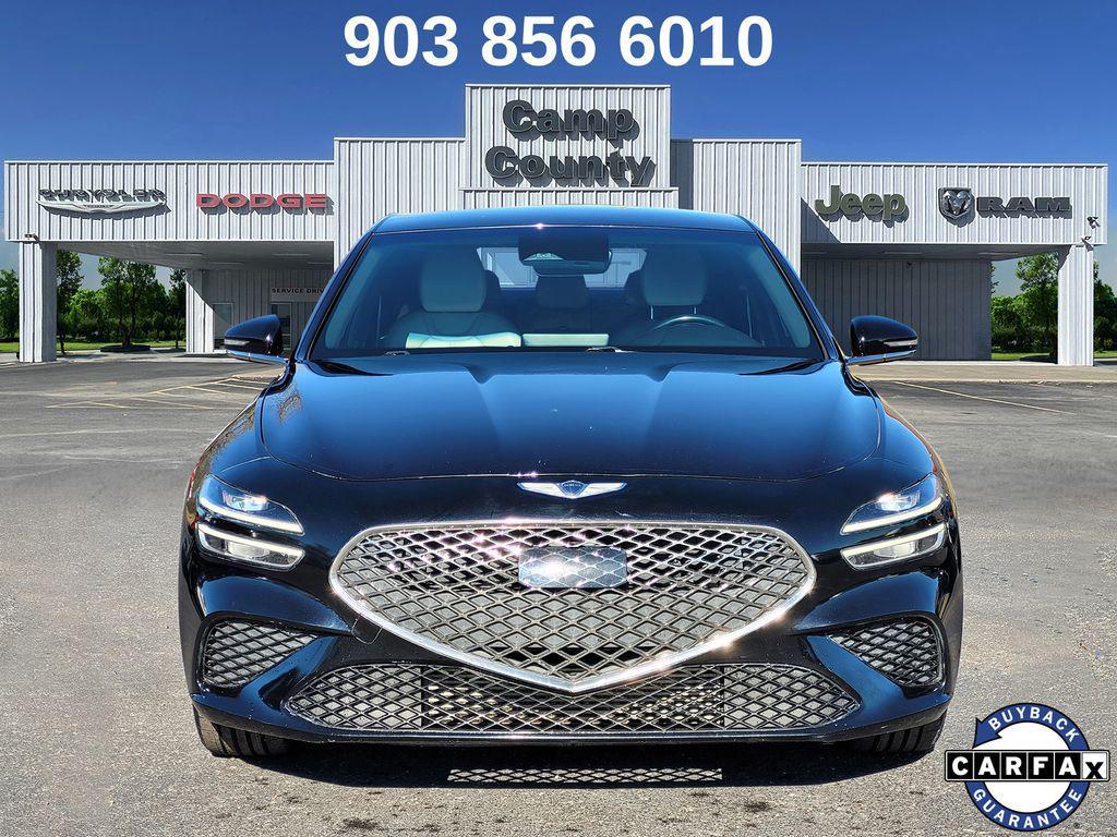 used 2022 Genesis G70 car, priced at $18,996