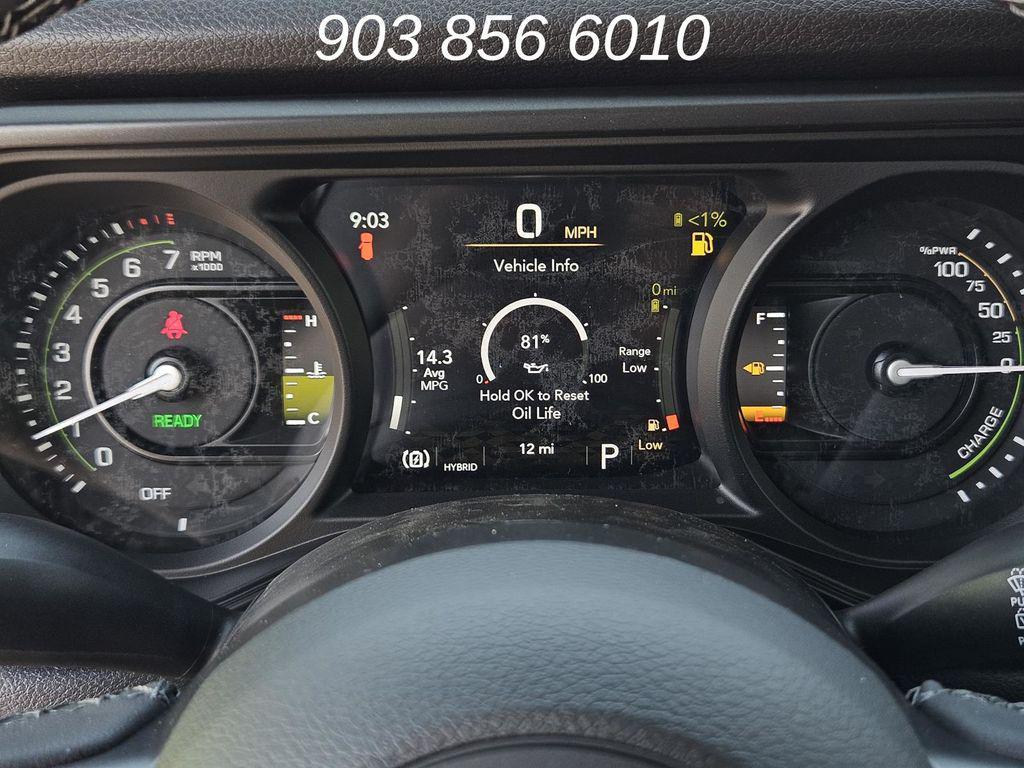 new 2025 Jeep Wrangler 4xe car, priced at $50,215