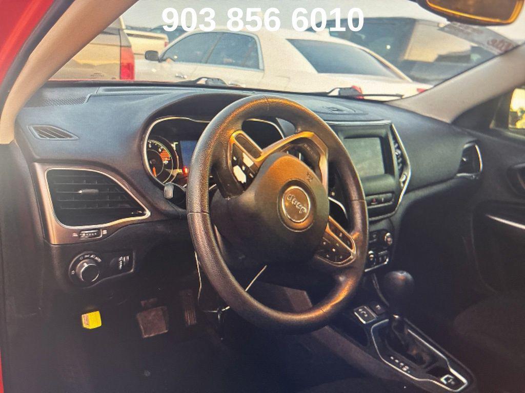 used 2021 Jeep Cherokee car, priced at $14,990