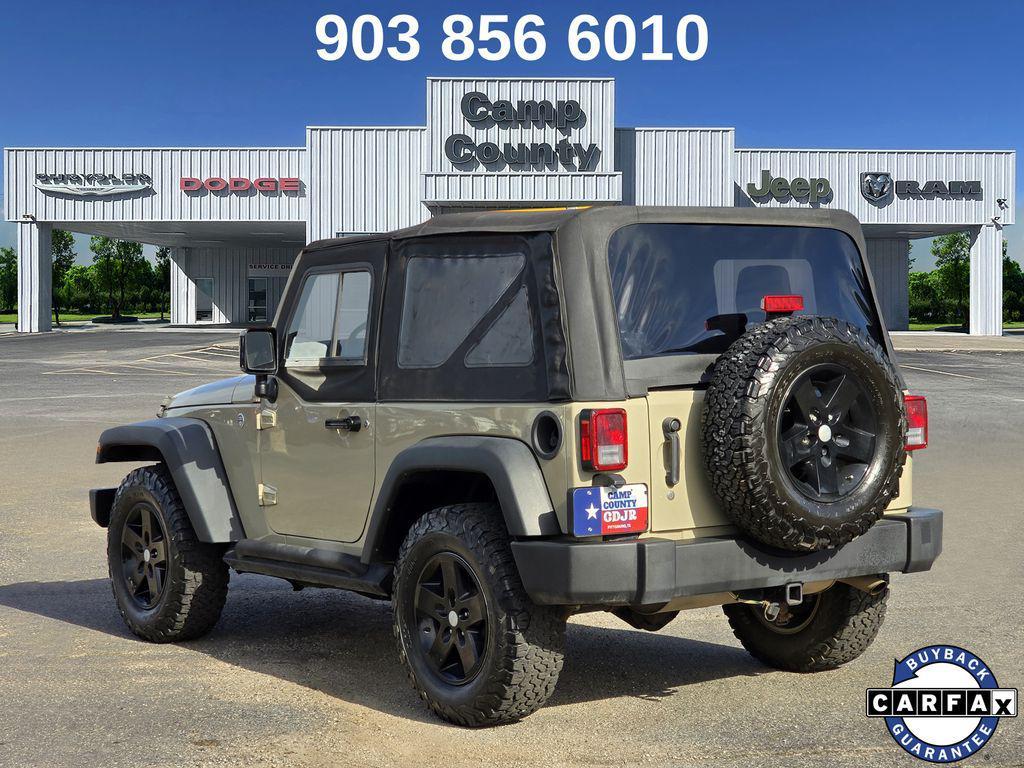 used 2017 Jeep Wrangler car, priced at $17,655