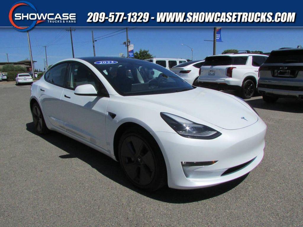 used 2023 Tesla Model 3 car, priced at $34,888