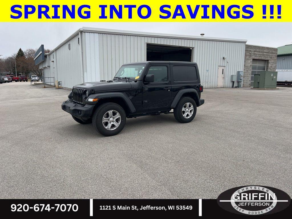 used 2021 Jeep Wrangler car, priced at $20,744
