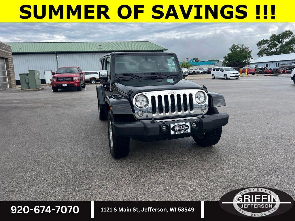 used 2017 Jeep Wrangler Unlimited car, priced at $21,987