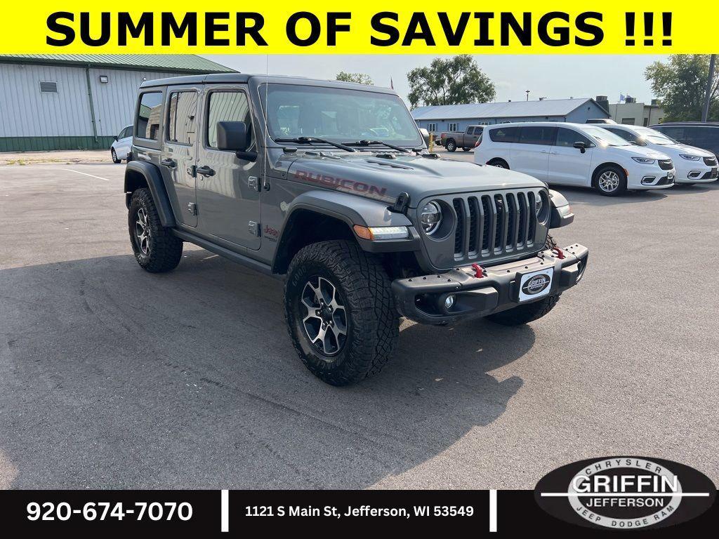 used 2021 Jeep Wrangler Unlimited car, priced at $30,487