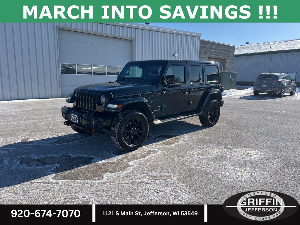 used 2021 Jeep Wrangler Unlimited car, priced at $34,533