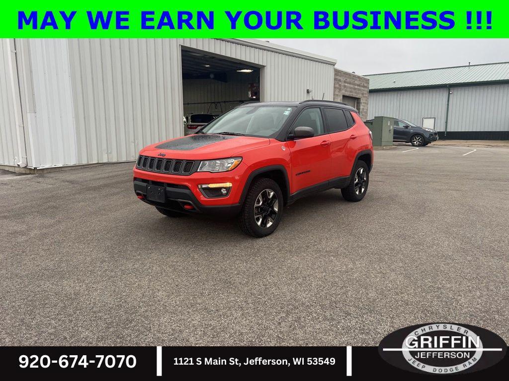 used 2018 Jeep Compass car, priced at $17,956
