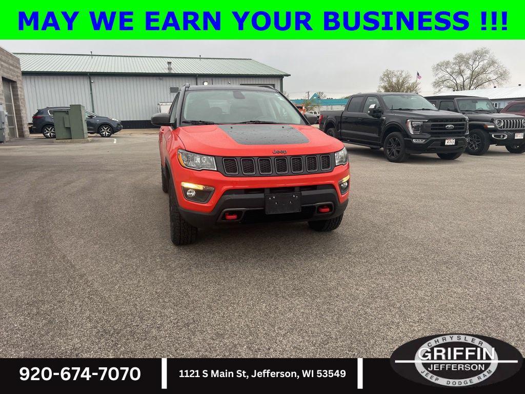 used 2018 Jeep Compass car, priced at $17,956