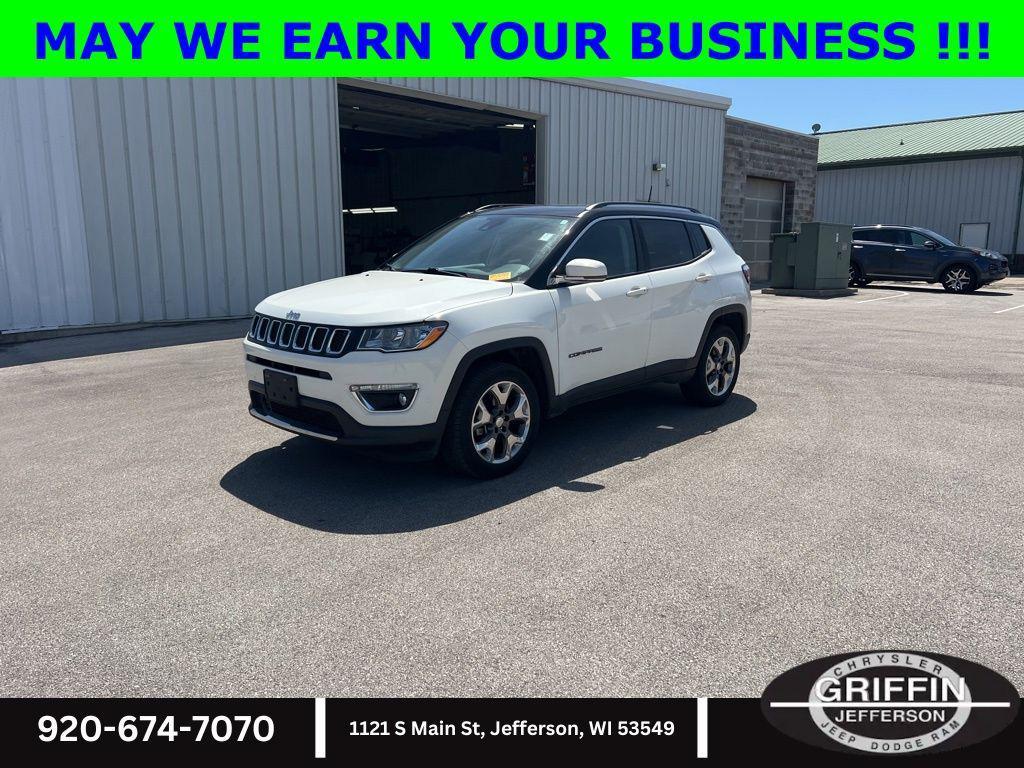 used 2021 Jeep Compass car, priced at $18,566