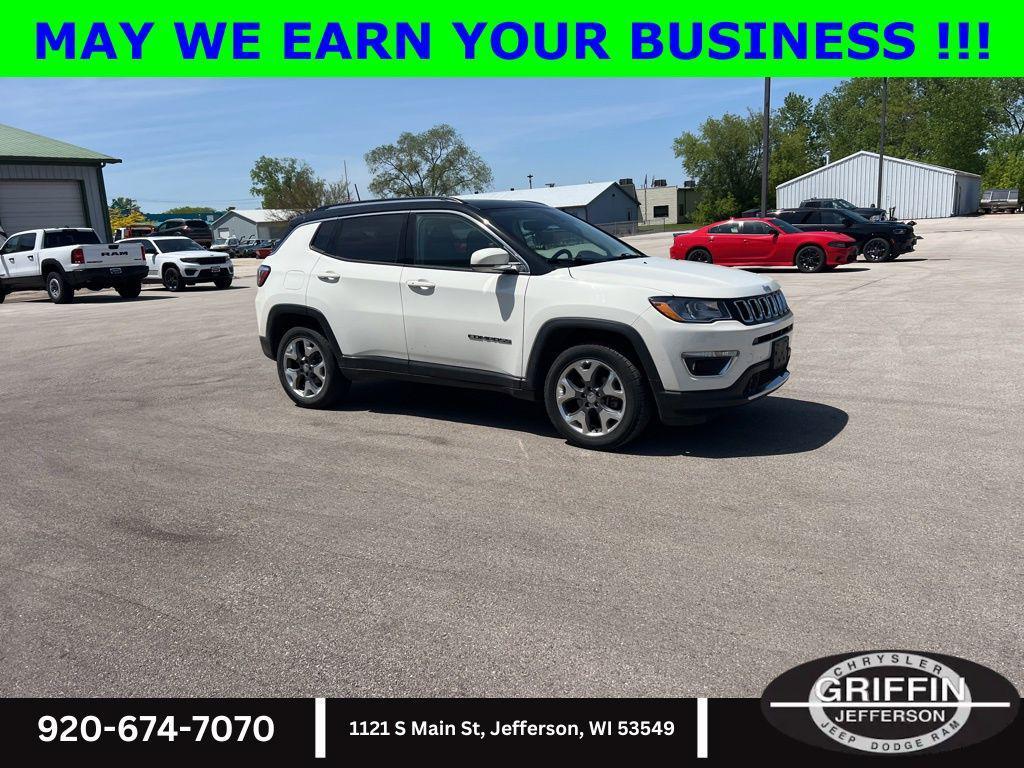 used 2021 Jeep Compass car, priced at $18,566