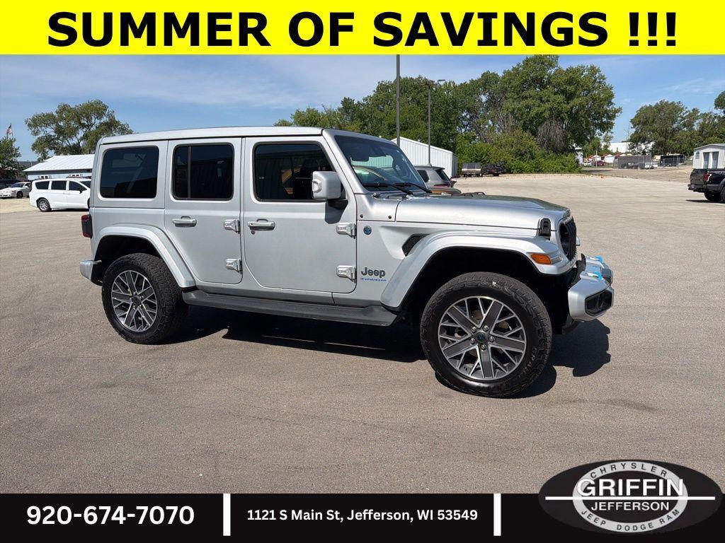 used 2024 Jeep Wrangler 4xe car, priced at $37,187