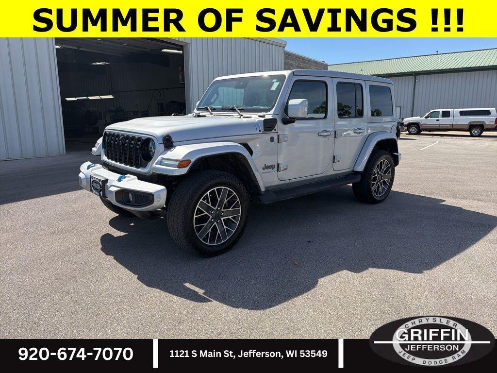 used 2024 Jeep Wrangler 4xe car, priced at $37,187