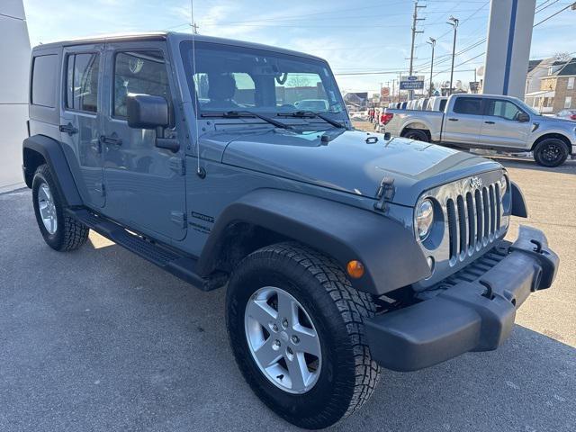 used 2015 Jeep Wrangler Unlimited car, priced at $14,837
