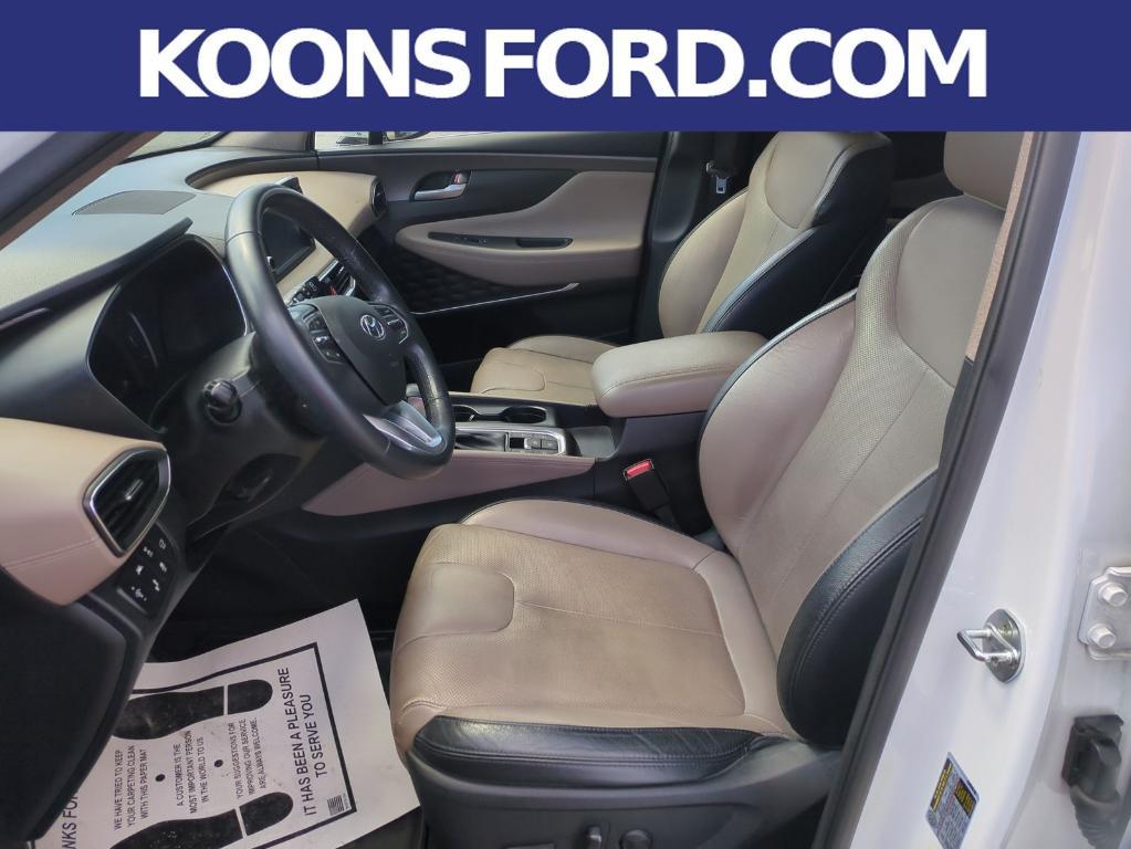 used 2020 Hyundai Santa Fe car, priced at $17,995