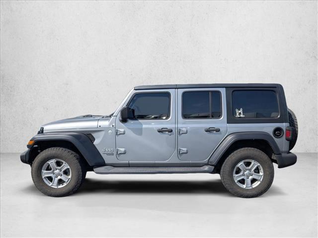 used 2018 Jeep Wrangler Unlimited car, priced at $24,395