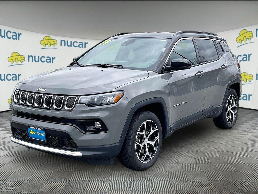 used 2024 Jeep Compass car, priced at $23,253