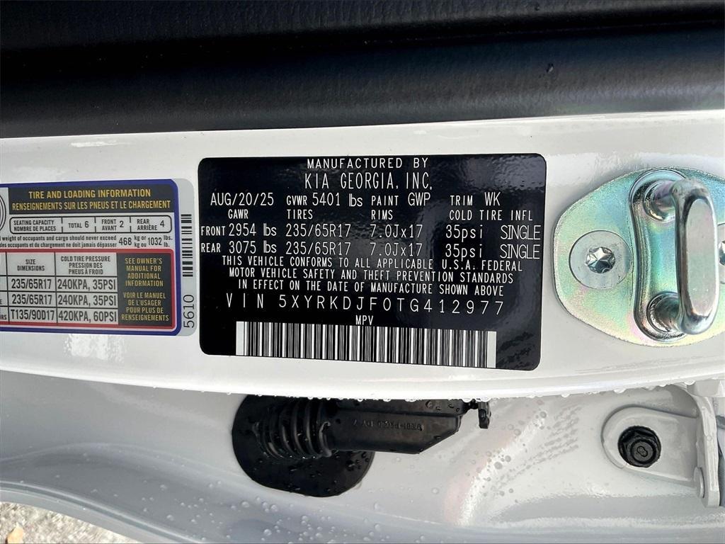 new 2026 Kia Sorento car, priced at $47,425