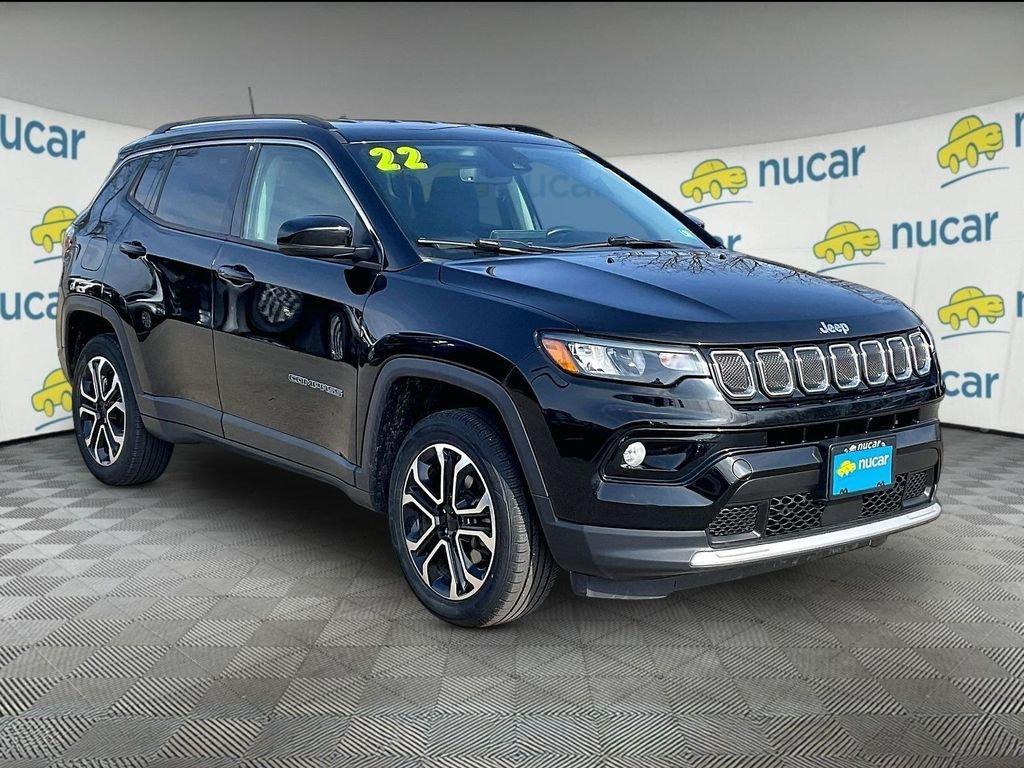 used 2022 Jeep Compass car, priced at $23,567