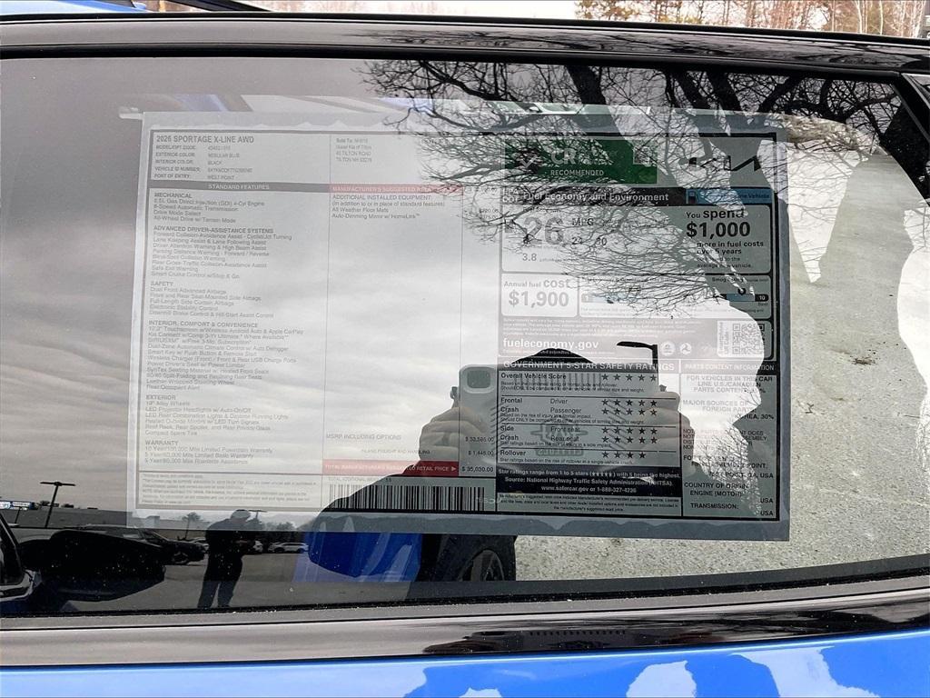 new 2026 Kia Sportage car, priced at $31,741