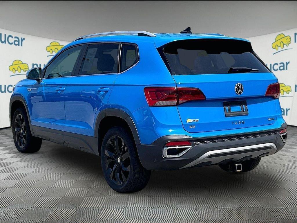 used 2022 Volkswagen Taos car, priced at $19,322