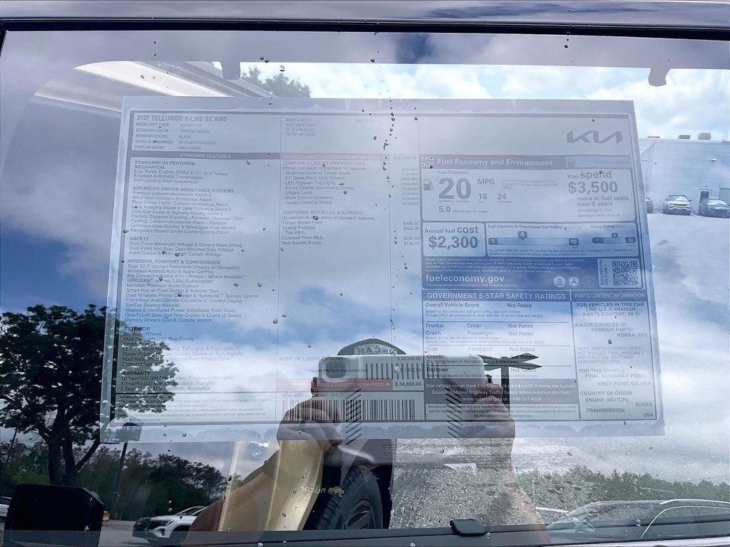 new 2027 Kia Telluride car, priced at $55,549