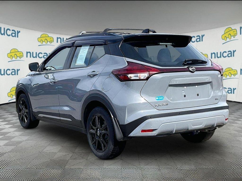 used 2023 Nissan Kicks car, priced at $18,884