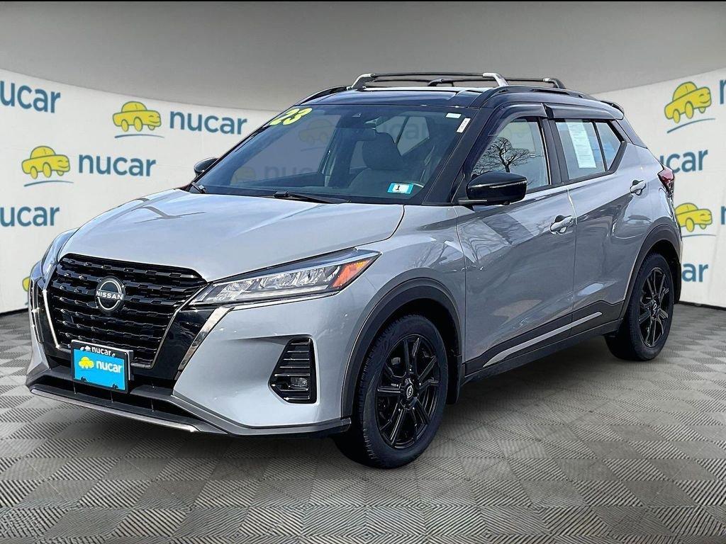 used 2023 Nissan Kicks car, priced at $18,884