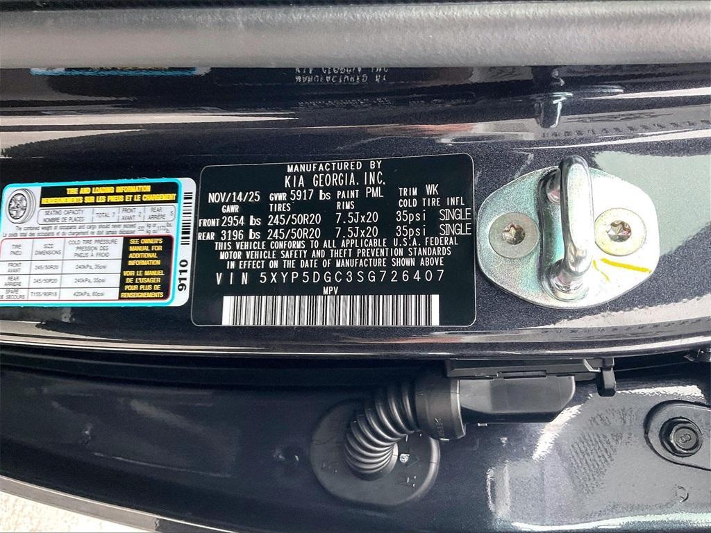 new 2025 Kia Telluride car, priced at $50,375