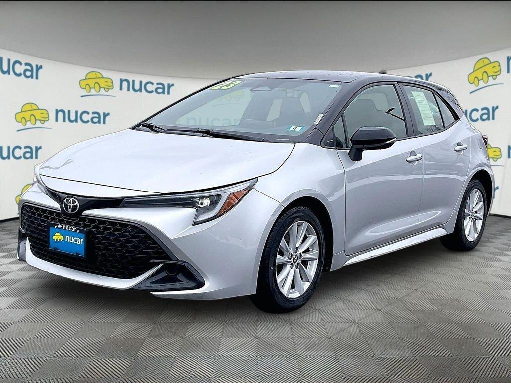 used 2023 Toyota Corolla Hatchback car, priced at $18,563