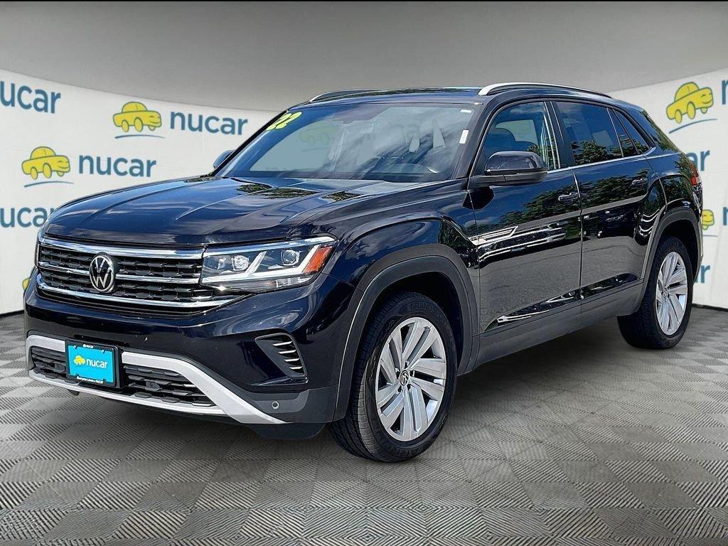 used 2022 Volkswagen Atlas Cross Sport car, priced at $27,116