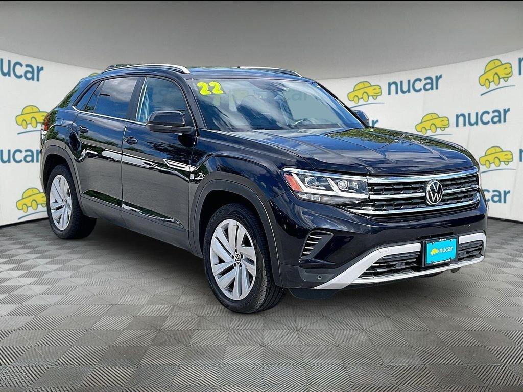 used 2022 Volkswagen Atlas Cross Sport car, priced at $27,116
