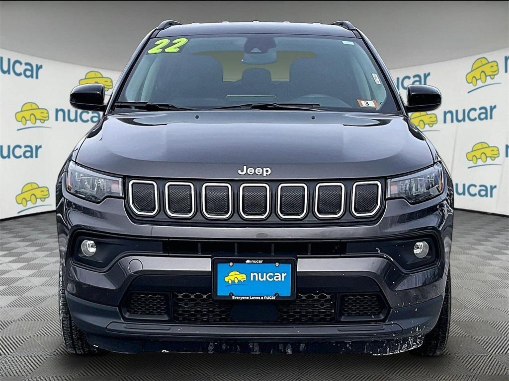 used 2022 Jeep Compass car, priced at $21,323