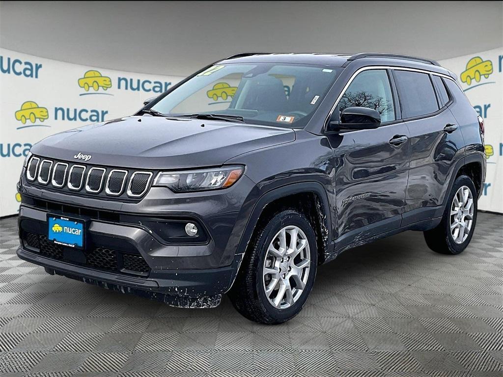 used 2022 Jeep Compass car, priced at $21,323