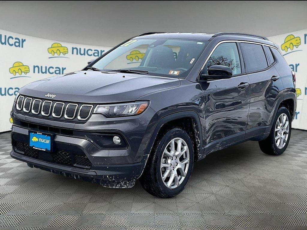 used 2022 Jeep Compass car, priced at $20,847