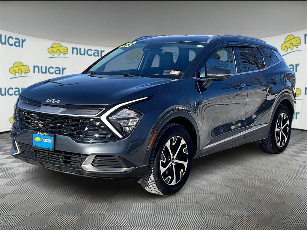 used 2023 Kia Sportage Hybrid car, priced at $22,423