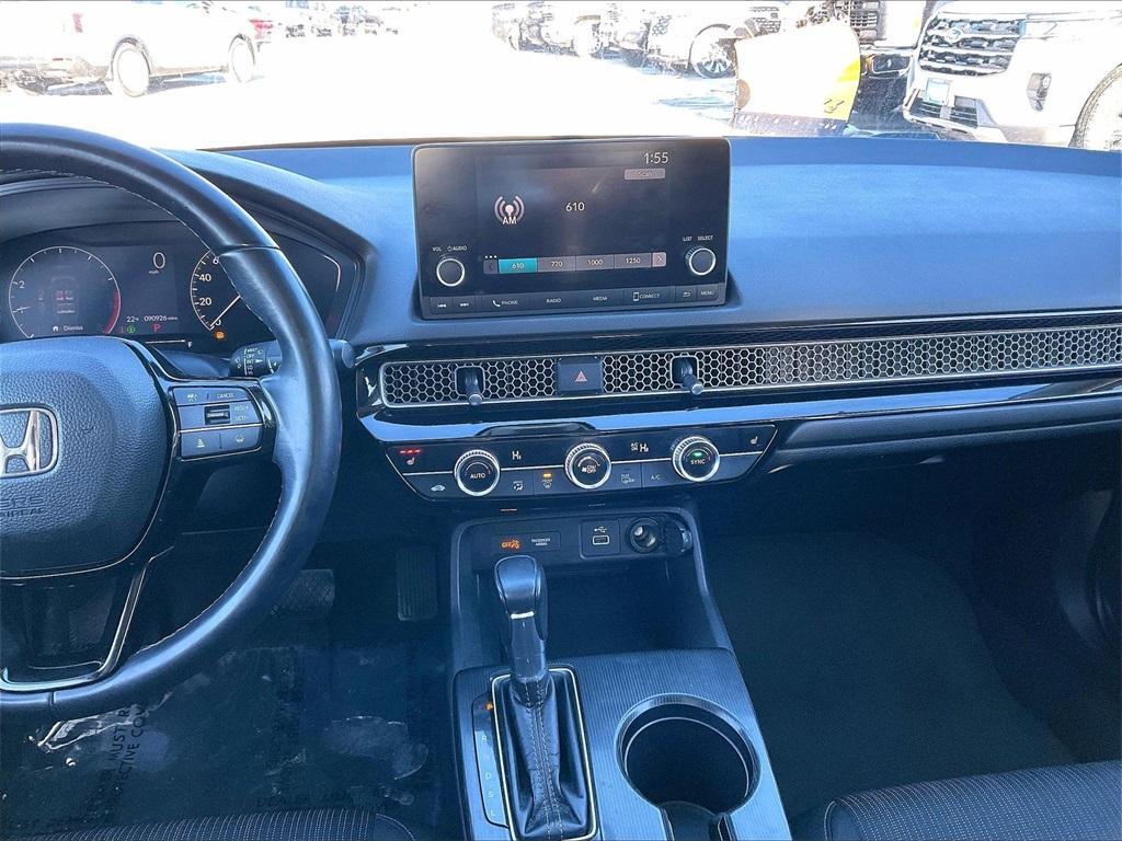 used 2022 Honda Civic car, priced at $17,787
