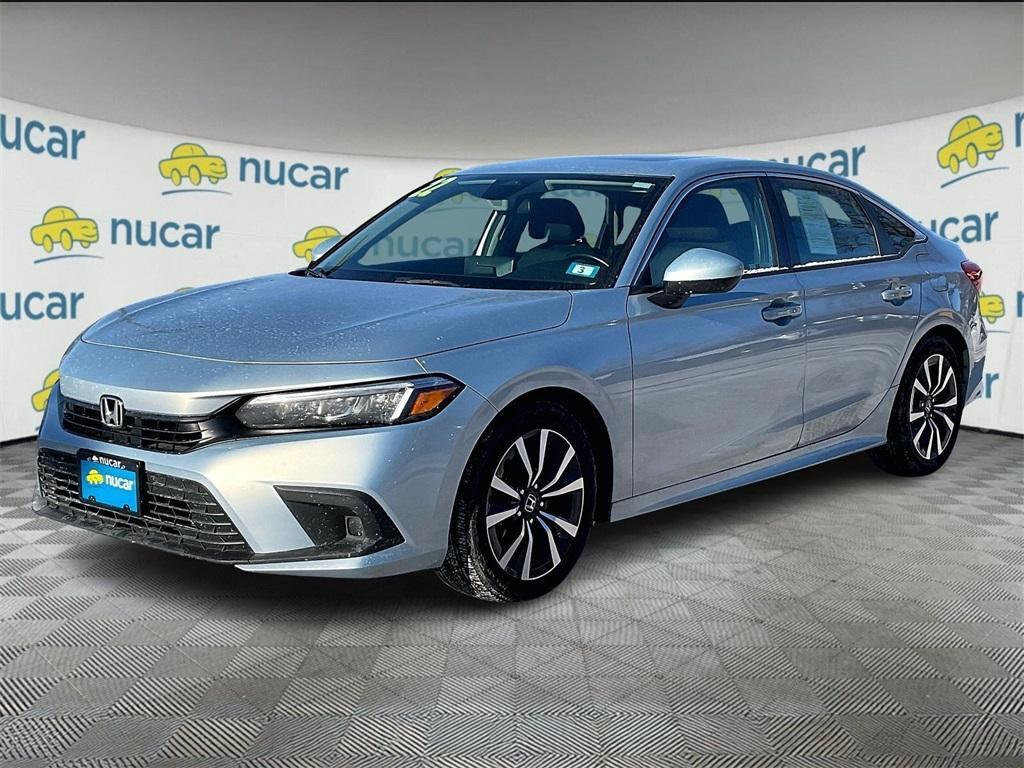 used 2022 Honda Civic car, priced at $17,787