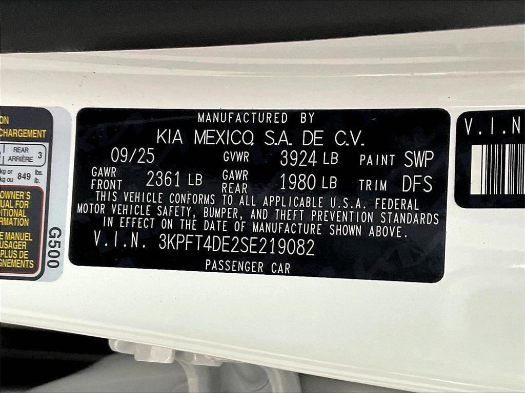 new 2025 Kia K4 car, priced at $22,661