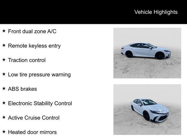 used 2025 Toyota Camry car, priced at $28,977