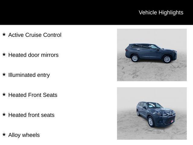 used 2025 Toyota Grand Highlander car, priced at $41,500