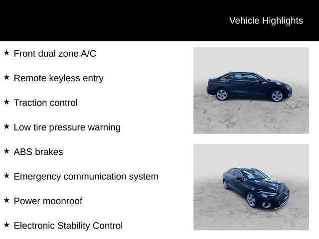 used 2024 Audi A3 car, priced at $21,944