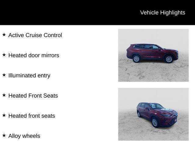 used 2025 Toyota Grand Highlander car, priced at $41,988